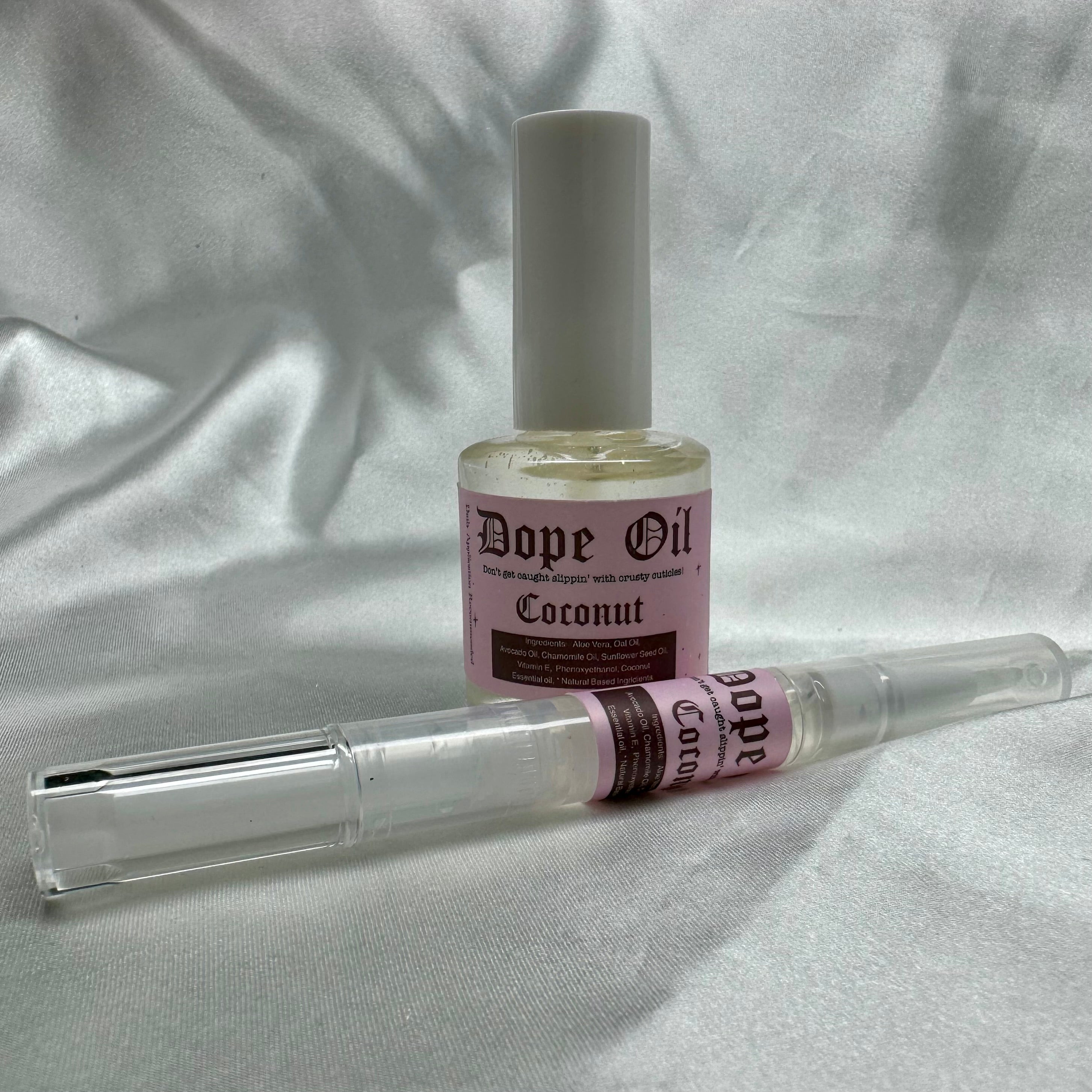 Divina Coconut Cuticle Oil DopeCultureCo